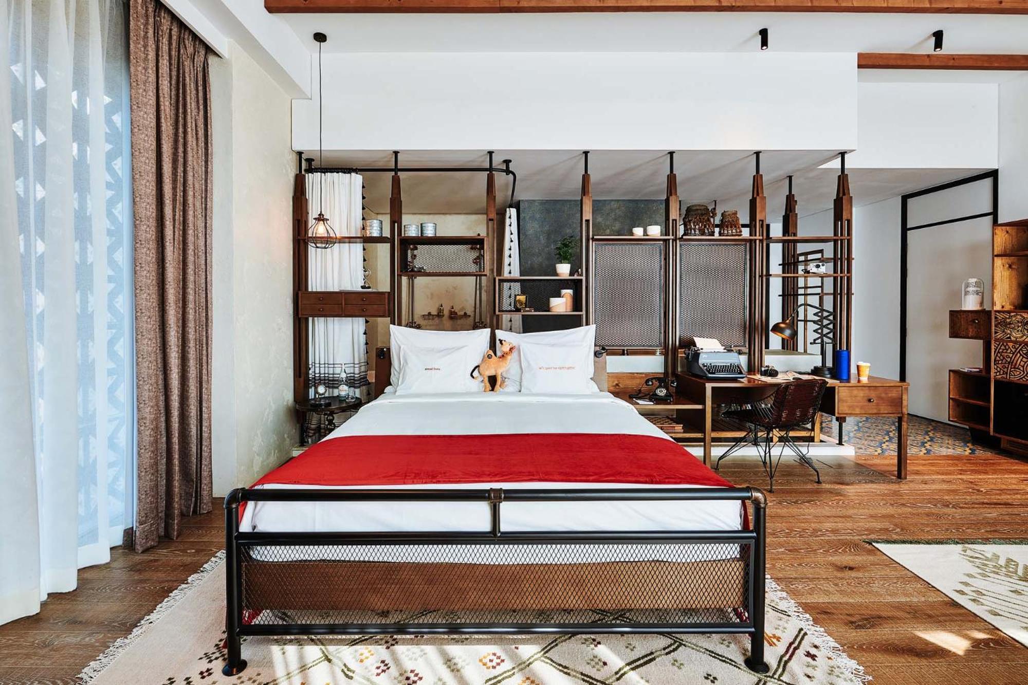 25Hours Hotel Dubai One Central Exterior foto A bedroom at the hotel